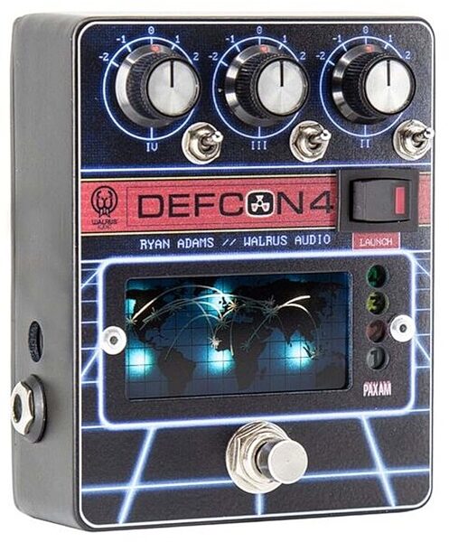 Walrus Audio Ryan Adams Signature Defcon4 Preamp Pedal, Right