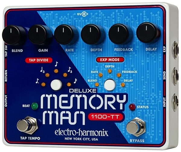Electro-Harmonix Deluxe Memory Man 1100TT Pedal, Main