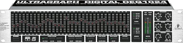Behringer DEQ1024 Ultragraph Digital Stereo 31-Band Equalizer, Main
