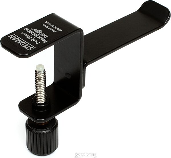 Stedman Desk Mount Headphone Hanger, Action Position Front