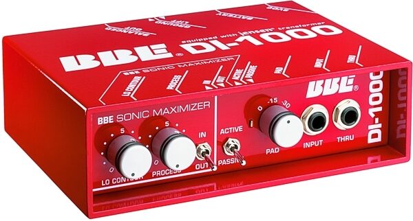 BBE DI1000 Passive Active Direct Box with Sonic Maximixer, Main