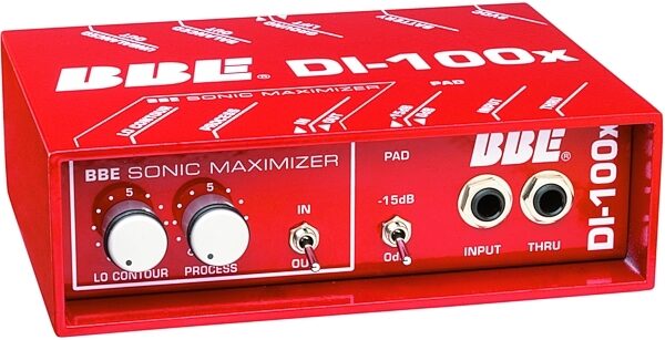 BBE DI-100x Active Direct Box with Sonic Maximizer, Main