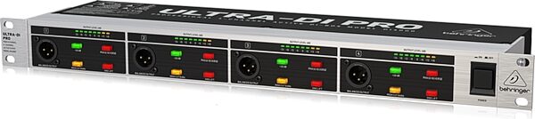 Behringer DI4000 V2 Ultra DI Pro Direct Box, Action Position Back