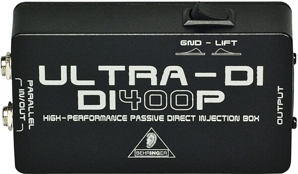 Behringer DI400P Ultra-DI Passive Direct Box, Top