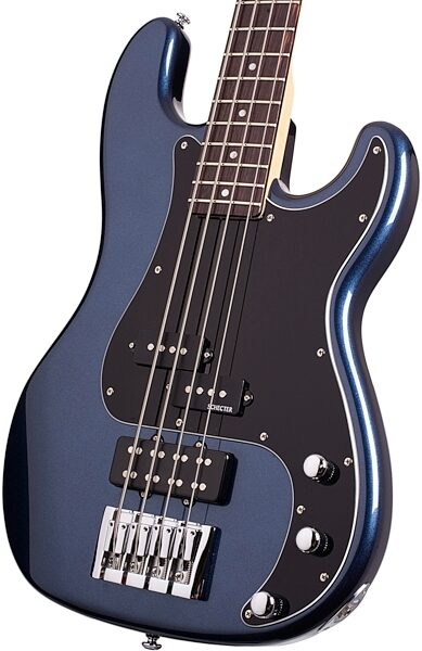 Schecter Diamond-P Custom Electric Bass, Dark Metallic Blue - Body