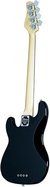 Schecter Diamond-P Custom Electric Bass, Gloss Black - Back