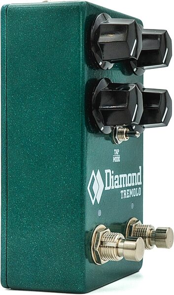 Diamond Analog Optical Tremolo and Chopper Pedal, New, Action Position Back