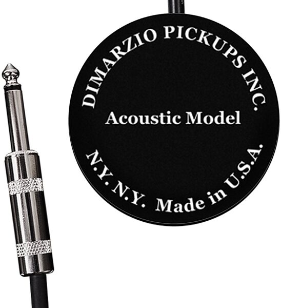 DiMarzio DP130 Acoustic Model Guitar Pickup, Black, Alt