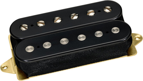 Dimarzio DP500 Super PAF Ceramic Pickup, Black, Action Position Front