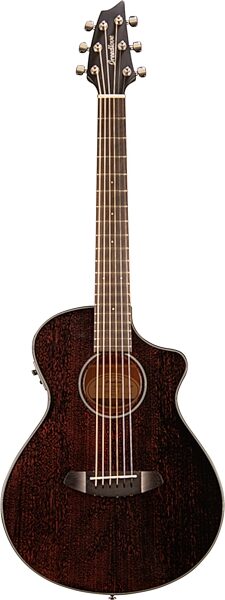 Breedlove Limited Edition Discovery Companion CE Travel Acoustic-Electric Guitar, Action Position Back