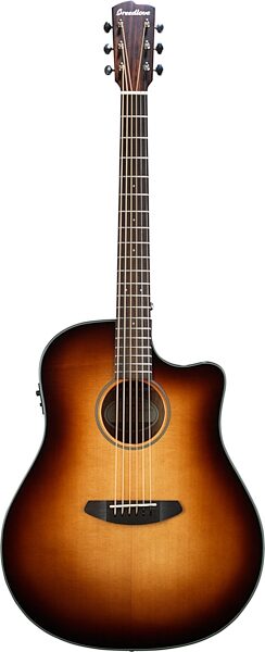 Breedlove Discovery Dreadnought CE Sunburst Acoustic-Electric Guitar (with Gig Bag), Main