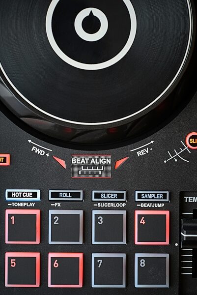 Hercules DJControl Inpulse 300 DJ Controller, Action Position Back
