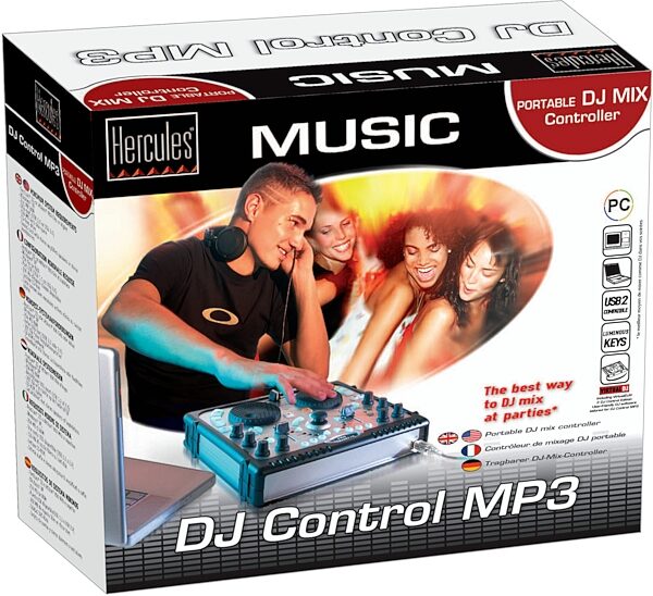 Hercules DJ Control MP3 USB Controller, Box