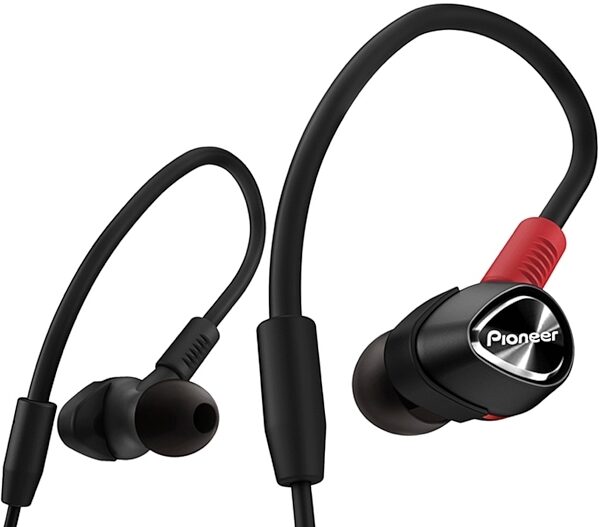Pioneer DJE-2000 Professional In-Ear Headphones, Black