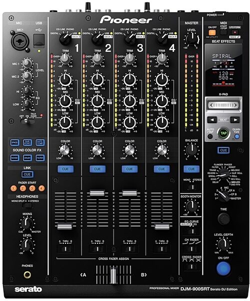 Pioneer DJM-900SRT DJ Mixer for Serato, Main