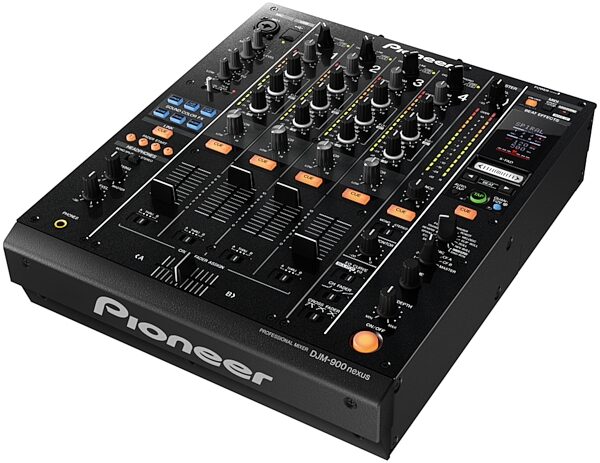 Pioneer DJM-900nexus 4-Channel DJ Mixer, Angle