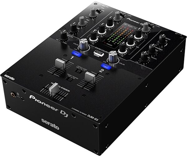 Pioneer DJM-S3 Mixer for Serato DJ, Side