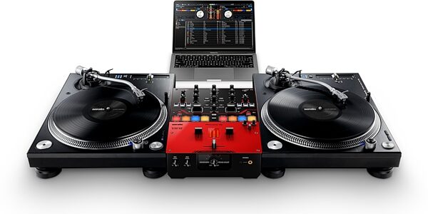 Pioneer DJ DJM-S5 DJ Mixer, New, Action Position Back