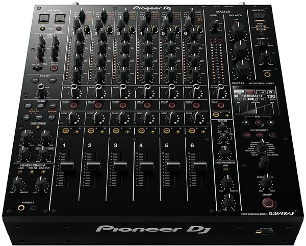 Pioneer DJ DJM-V10-LF Long Fader DJ Mixer, New, ve