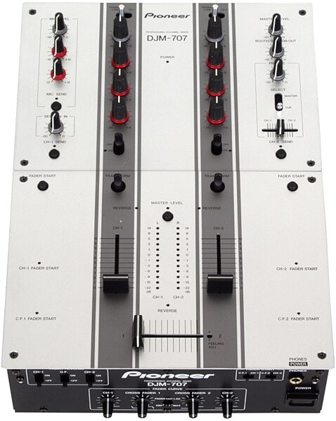 Pioneer DJM707 Battle DJ Mixer, Main
