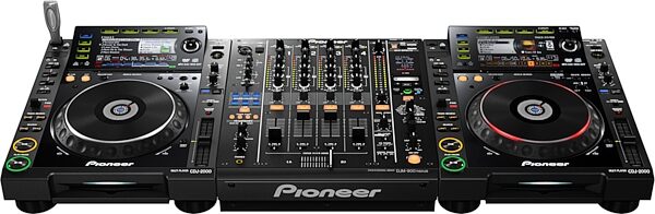 Pioneer DJM-900nexus 4-Channel DJ Mixer, With CDJ-2000s