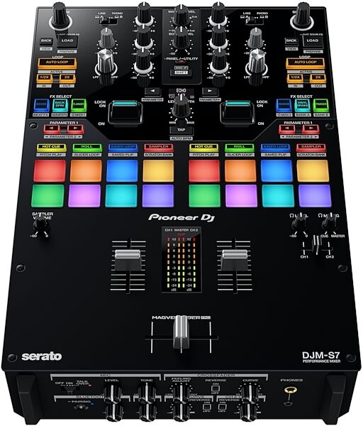 Pioneer DJ DJM-S7 DJ Mixer, New, View