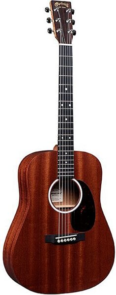 Martin DJr-10 Acoustic Guitar (with Gig Bag), Action Position Back