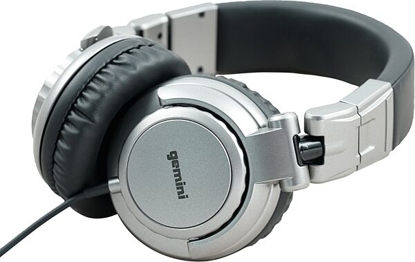 Gemini DJX-500 Headphones, New, Angled Front
