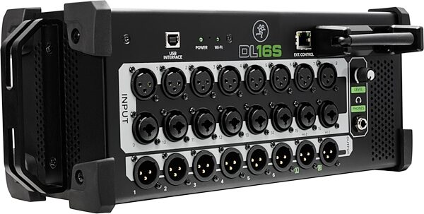 Mackie DL16S 16-Channel Wireless Digital Mixer, New, Angled Side