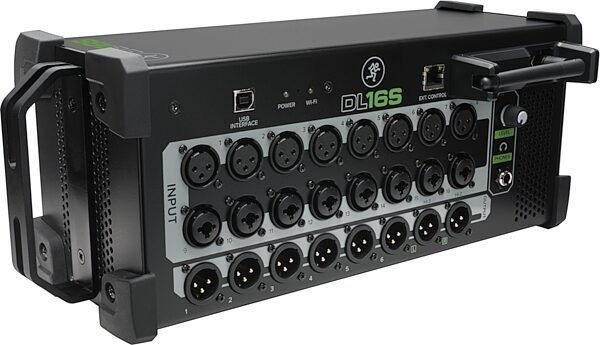 Mackie DL16S 16-Channel Wireless Digital Mixer, New, Angled Side