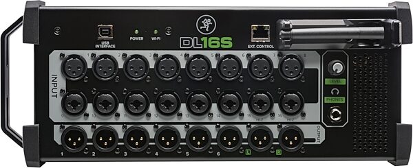 Mackie DL16S 16-Channel Wireless Digital Mixer, New, Detail Front