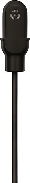 Shure DL4 DuraPlex Omnidirectional Lavalier Condenser Microphone, Black, LEMO3 Connector, Detail Front