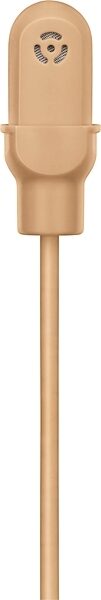 Shure DL4 DuraPlex Omnidirectional Lavalier Condenser Microphone, Tan, MTQG Connector, Detail Front