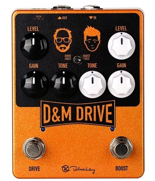 Keeley D and M Drive Overdrive and Boost Pedal, New, main