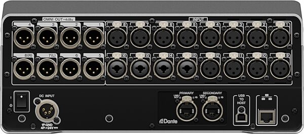 Yamaha DM3-D Digital Mixer - Dante Edition, New, Main Back