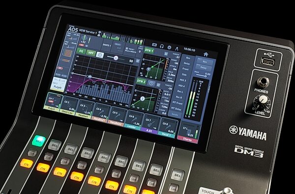 Yamaha DM3-D Digital Mixer - Dante Edition, New, Screenshot Front