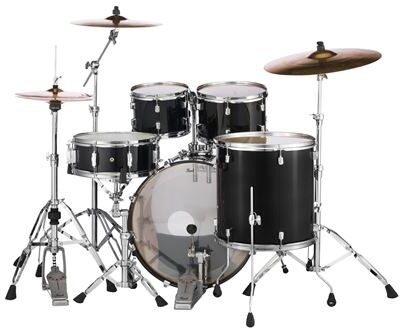 Pearl DMP925S Decade Maple Drum Shell Kit, 5-Piece, Alt-