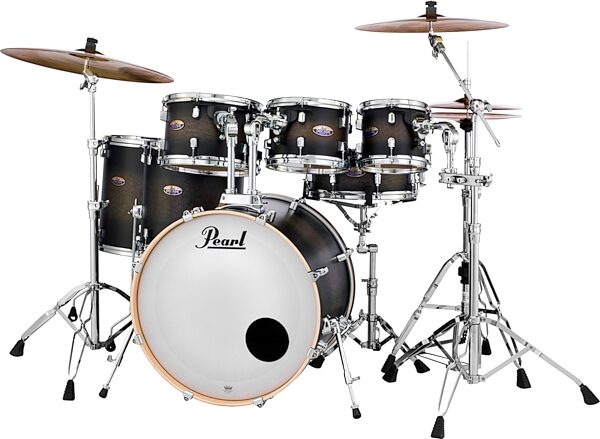 Pearl DMP927S Decade Maple Drum Shell Kit, 7-Piece, Action Position Back