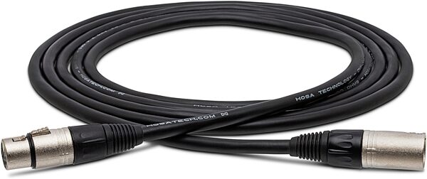 Hosa DMX-000 DMX512 4-Conductor XLR5-M to XLR5-F Cable, 100 foot, DMX-100, Action Position Back