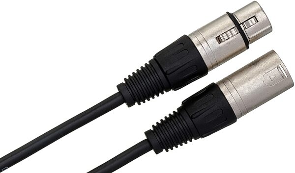 Hosa DMX-500 DMX512 2-Conductor XLR5-M to XLR5-F Cable, 25 foot, DMX-525, Action Position Back