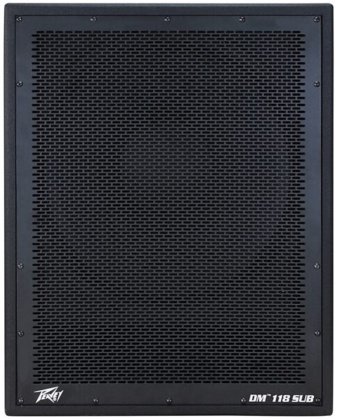 Peavey DM-118 Dark Matter Powered PA Speaker Subwoofer (800 Watts, 1x18"), Main