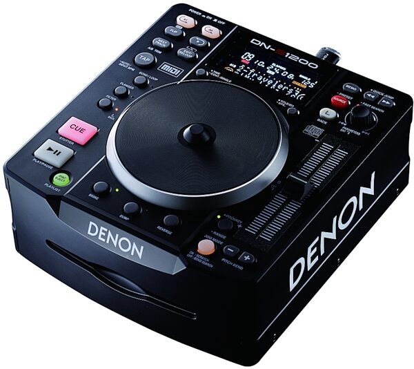 Denon DNS1200 Tabletop Multi-Format DJ CD/MP3 Player, Main