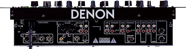 Denon DNX400 Professional DJ Mixer, Rear