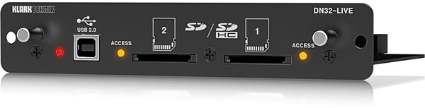 Klark Teknik DN32-LIVE SD/SDHC USB 2.0 Card, Alt
