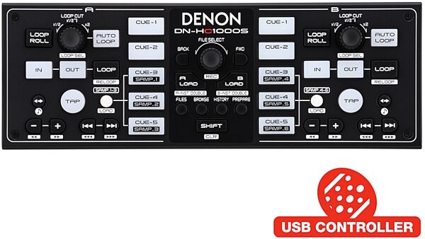 Denon DNHC1000S Serato Scratch Live Sub Controller, Main