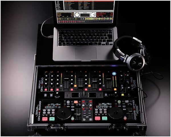 Denon DNHC5000 Serato Itch USB MIDI DJ Controller, Glamour View 2