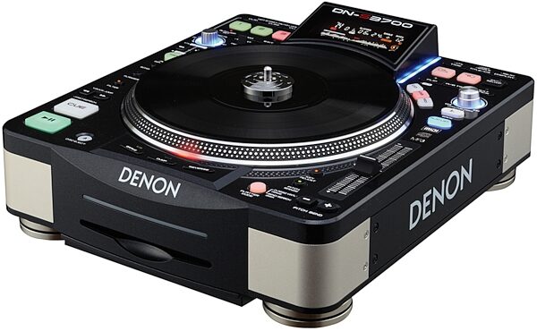 Denon DNS3700 Tabletop CD/MP3 Player, Angle
