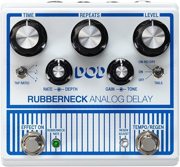 DOD Rubberneck Analog Delay Pedal, New, Main