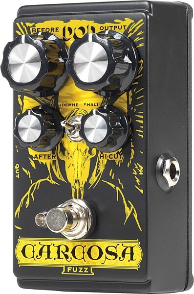 DOD Carcosa Fuzz Pedal, New, Action Position Back