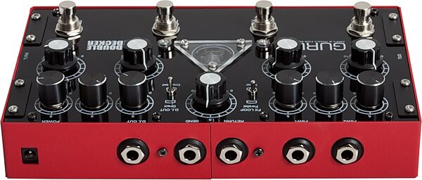Gurus 1959 Double Decker Two-Channel Overdrive Pedal, Action Position Back